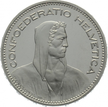 5 Franken 2001 B